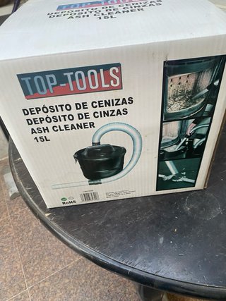 Depósito externo aspirador ceniza