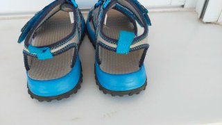 Sandali per bambini Quechua blu e grigi