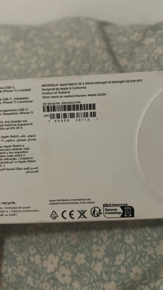 Apple Watch SE 3 40mm GPS Medianoche