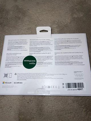 Microsoft Surface Pro 12” Keyboard