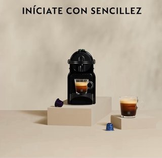 Cafetera Nespresso Inissia Negra