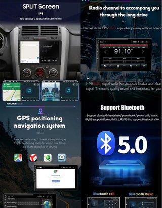 Pantalla CarPlay para Mazda 6