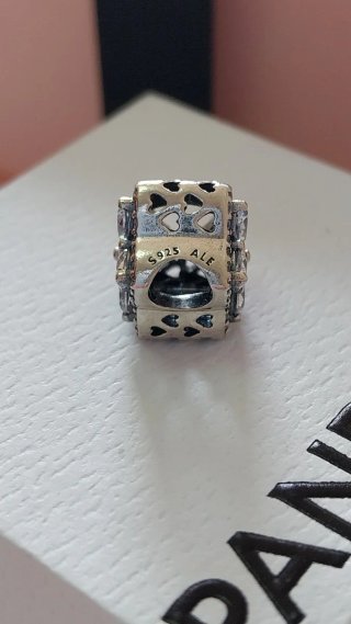 Charm Pandora Copo de nieve Brillante Pave.