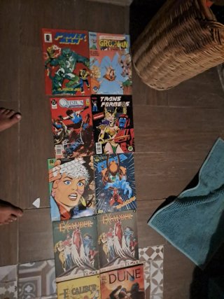Lote de cómics antiguos de los años 80 y 90