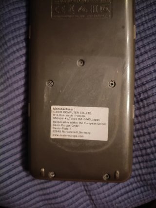 Calculadora Casio S-V.P.A.M. 2nd Edition