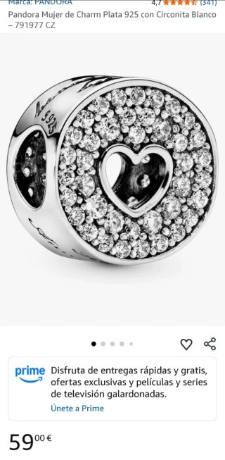Charm Pandora Happy Anniversary