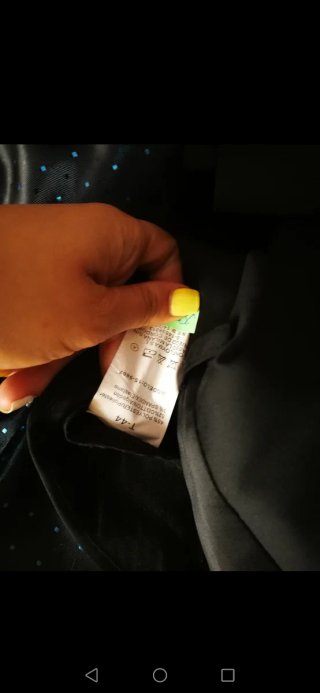 Traje Negro Juvenil Talla L