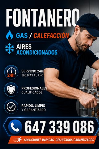 Fontanero profesional 24/7
