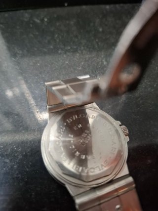 Reloj Bvlgari Azul y Plateado