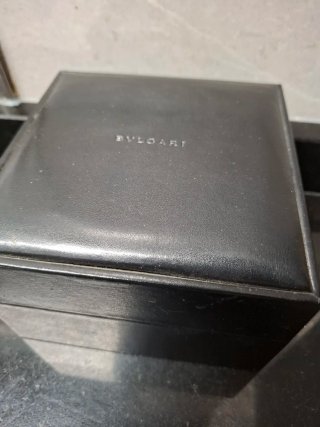 Reloj Bvlgari Azul y Plateado