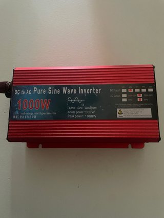 Inversor 1000W DC a AC Onda Pura