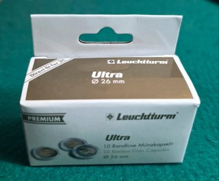 10 Cápsulas Ultra Perfect Fit para monedas 2 euros