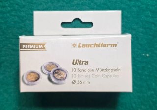 10 Cápsulas Ultra Perfect Fit para monedas 2 euros