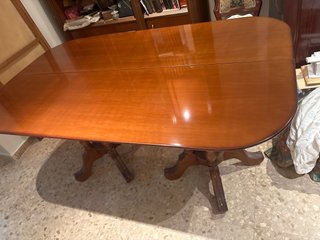 Mesa de comedor extensible madera