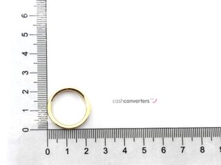 alianza oro 18k con piedra con diamante