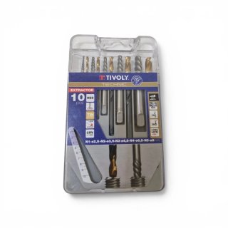 Extractor Tornillos Rotos Tivoly Technic 10 pzs