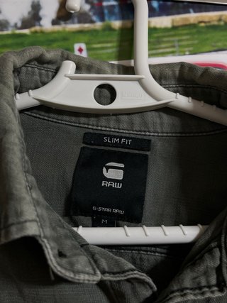 Camisa G-Star RAW Talla M Verde Oliva
