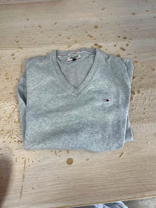 Polo Tommy Hilfiger gris