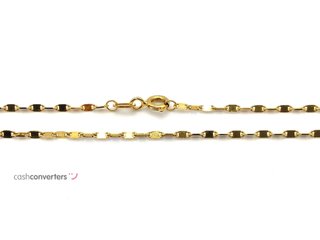 cadena oro 18k 22cm