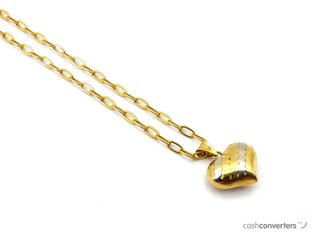 cadena oro 18k 22cm