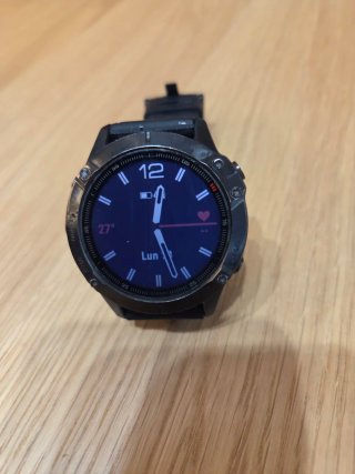Garmin Fenix 6 Zafiro Negro +funda silicona gratis