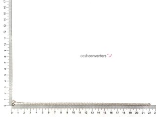 cadena oro 18k 23cm