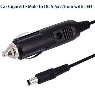 Cable conector mechero coche DC 5,5x2,1 mm NUEVO