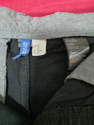 Pantalón corto H&M negro