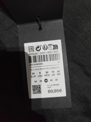 Pantalón fluido Massimo Dutti Talla M
