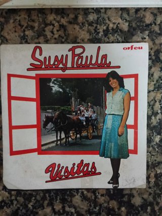 Disco Vinil Single Susy Paula Visitas Orfeu