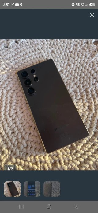 Samsung Galaxy S25 Ultra Negro/Gris
