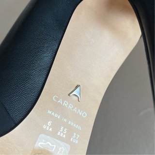 Décolleté Carrano in pelle nera
