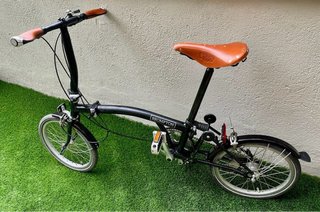 Brompton 3v black extras