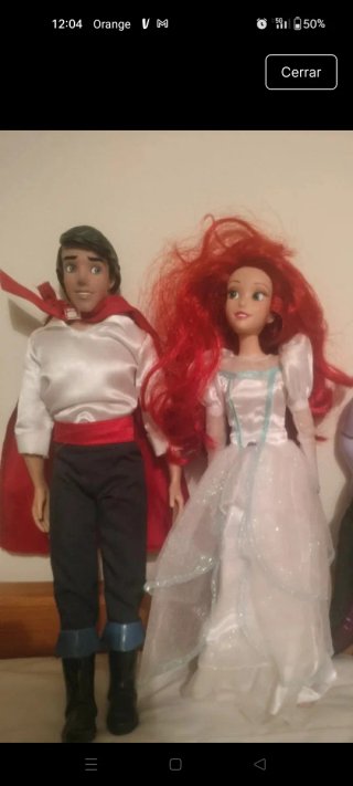 Bambole Disney La Sirenita 30cm