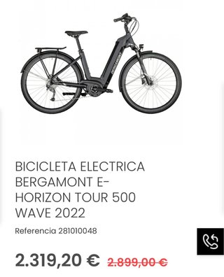 Bicicleta Eléctrica Bergamont E-Horizon Tour 500