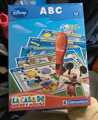 Juego Educativo Disney Mickey Mouse ABC Clementoni