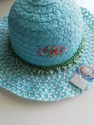 Sombreros de paja para niña