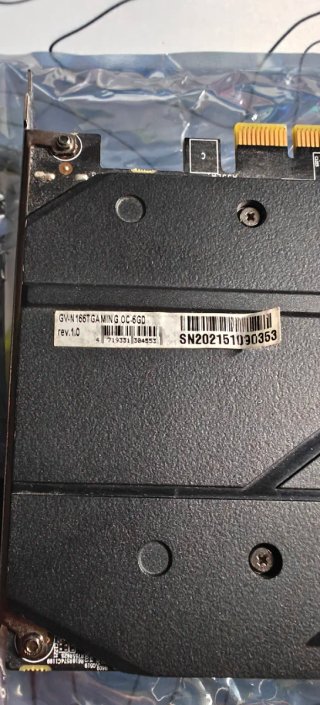 Tarjeta Gráfica Gigabyte GTX 1660 Ti