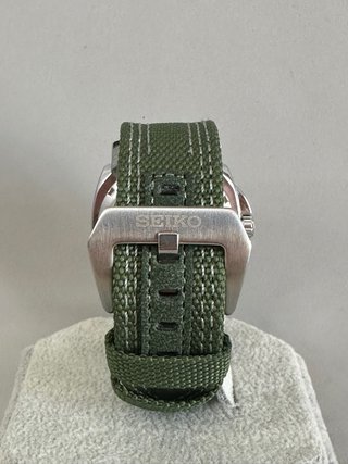Seiko Mod Sport Open Heart Verde Automático