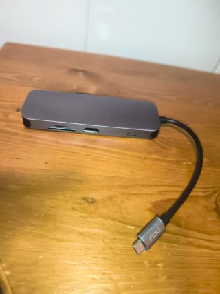 Adaptador USB-C DCU HDMI RJ45 x 3 USB 3