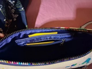 Bolso Desigual Multicolor y Blanco