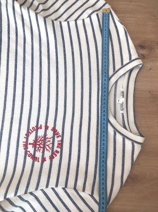 Camiseta Rayas Marineras Hombre XL Textura Froté