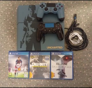 PS4 Uncharted Edición Limitada + 3 Juegos