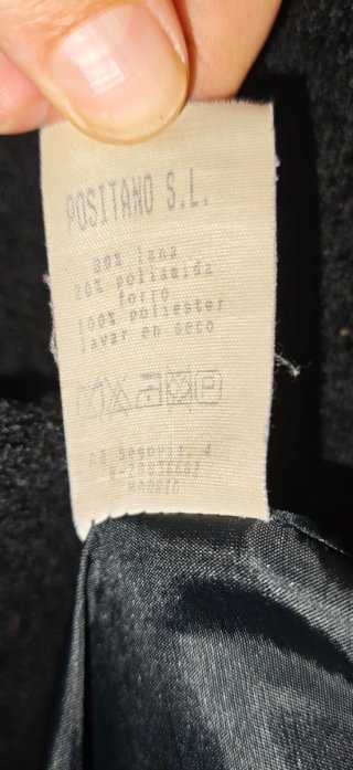 Abrigo lana Positano Madrid Talla 46