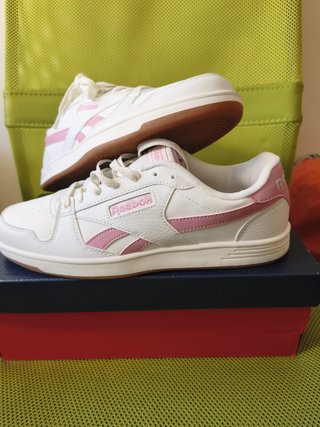Zapatillas Reebok Blancas y Rosas Talla 41