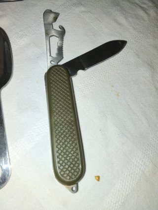 Navaja y Cubiertos Militar Camuflaje