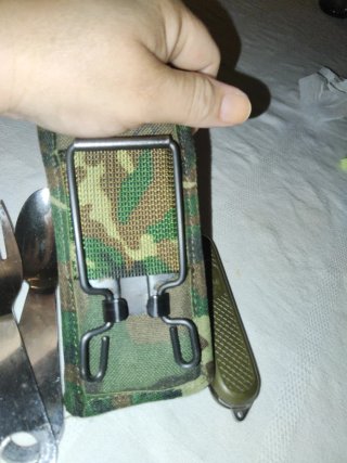 Navaja y Cubiertos Militar Camuflaje
