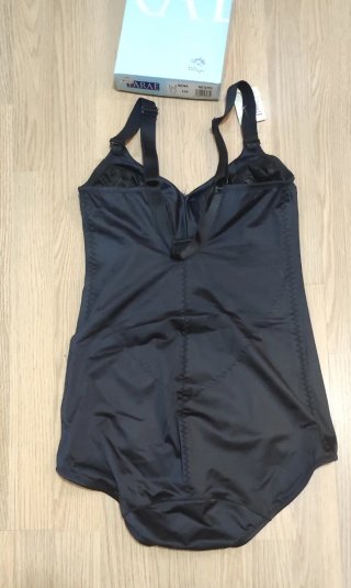 Body Faja Negro Encaje T/ 100B Farae