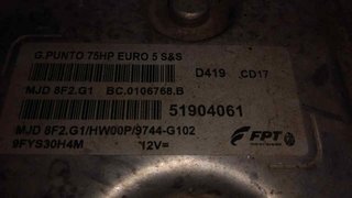 CENTRALITA MOTOR UCE FIAT PUNTO BERLINA (188) * |
