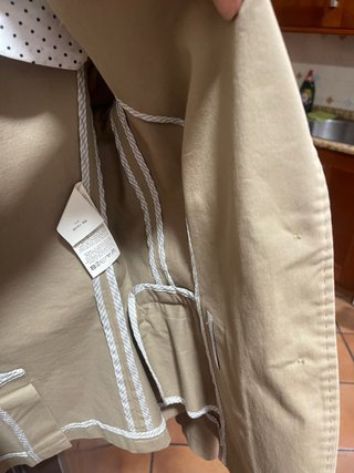 Americana entallada Marella beige